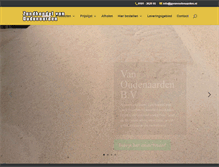 Tablet Screenshot of jgvanoudenaarden.nl